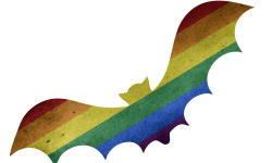 Rainbow Bat!
